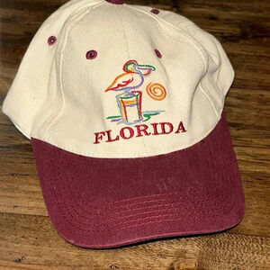 VTG Florida Snapback Pelican Ball Cap Hat Unisex Accessories CAPS UNLIMITED